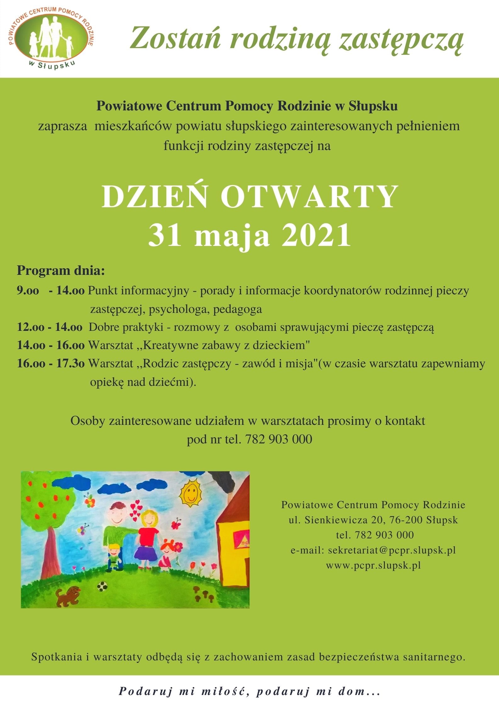 Dzień otwarty plakat 2021