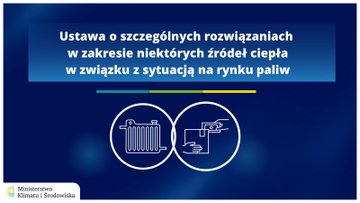 ustawa o szczególnych rozwiązaniach w zakresie niektórych źródeł ciepła