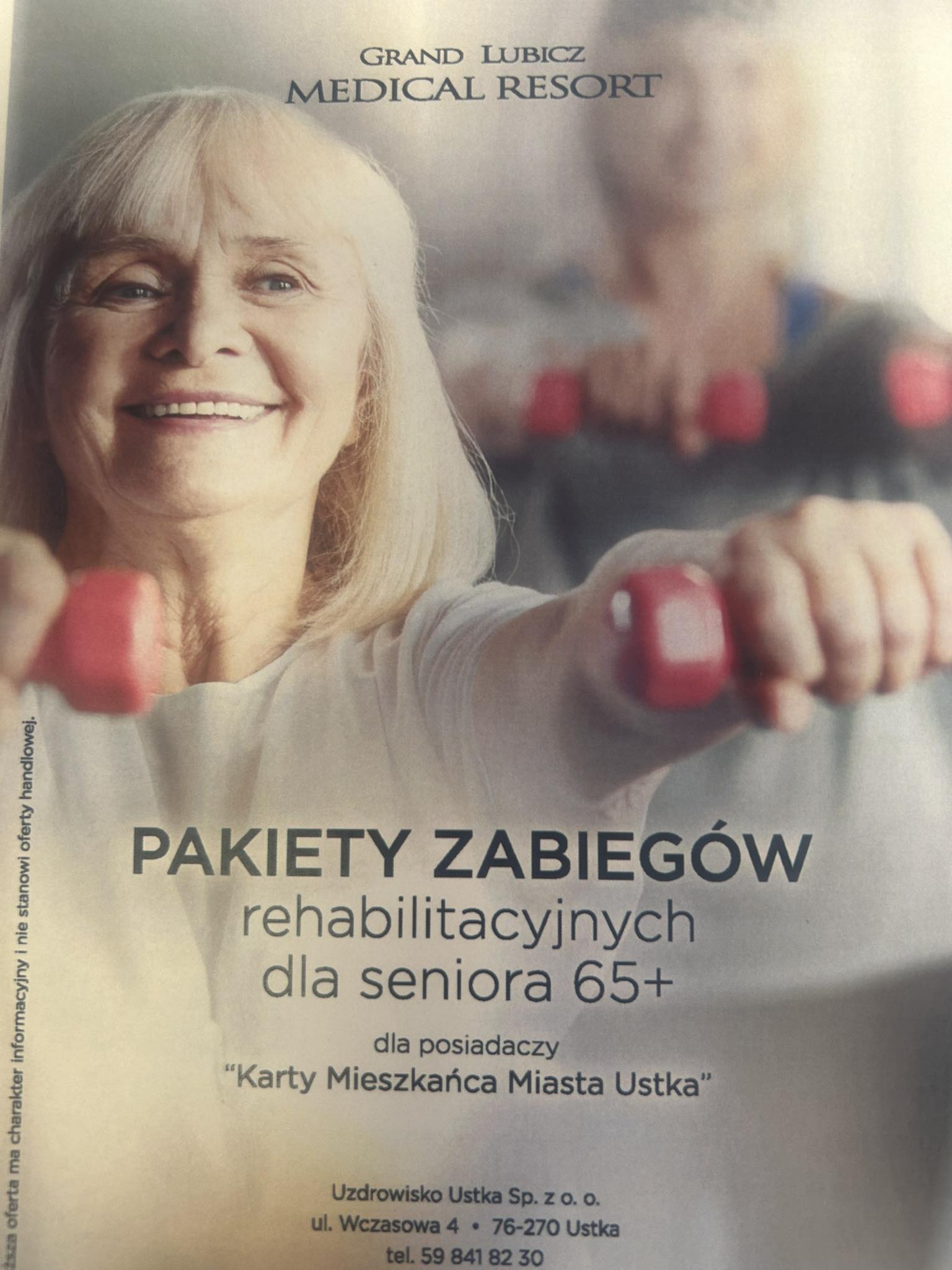 ćwiczący seniorzy